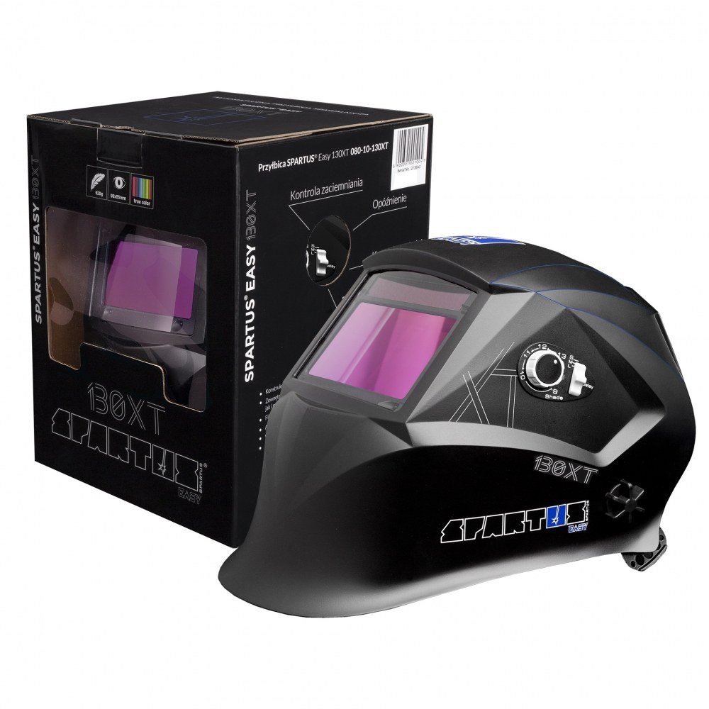Isetumenev keevitusmask Spartus Easy130XT, True color