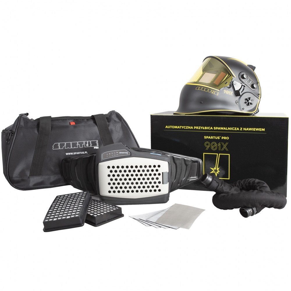 Isetumenev keevitusmask Spartus PRO X901 ventileeritav