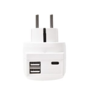 Jagamiskontakt/harupesa AXXEL 230V+USB-A ja USB-C laadimisavadega | Elektrikaubad | Finbullet Elektro | Trollo.ee | Üle 10 000 toote