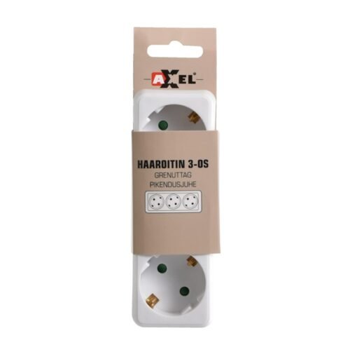 Jagamiskontakt/harupesa AXXEL 3x16A
