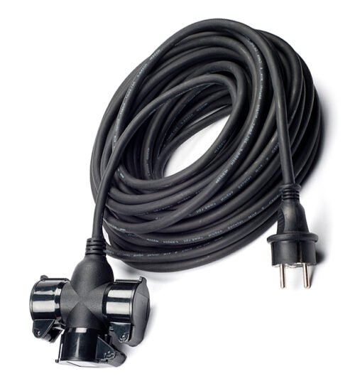 Jätkukaabel 20m/3-osaline 3x1