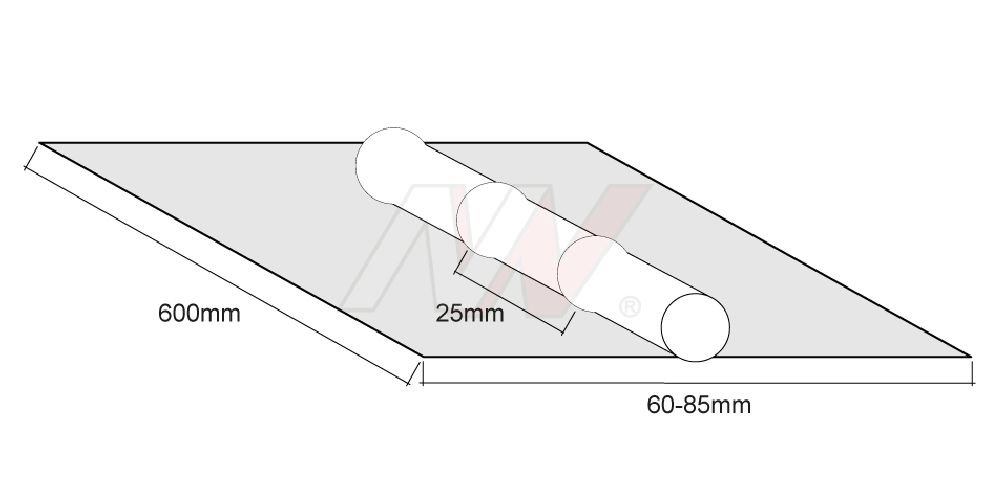 Juuretugi keraamiline, ümar 10mm, pikkus 600mm