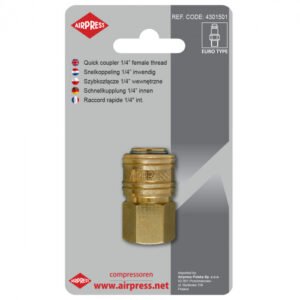 Kiirühenduspesa 1/4" sisekeere | Suruõhutööriistad>Pneumotarvikud | Airpress | Trollo.ee | Üle 10 000 toote