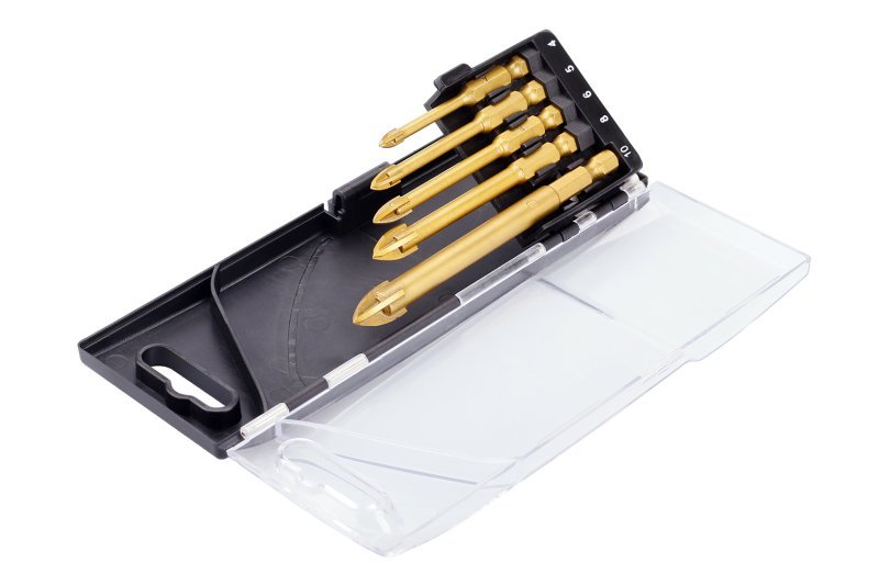 Klaasipuurid FESTA 4-10mm, 1/4" saba, 5tk/kmpl