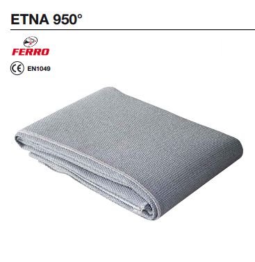 Kuumakindel kate 2x1m 900 oC 1130 g/mq