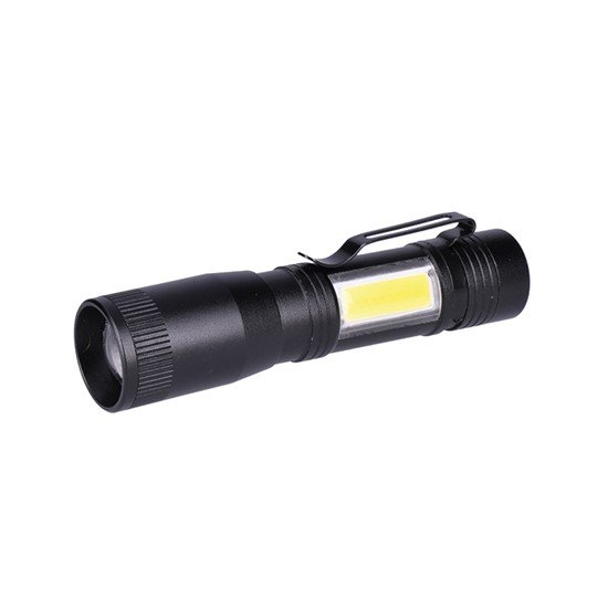LED-taskulamp LED+COB, 150+60lm, 1xAA