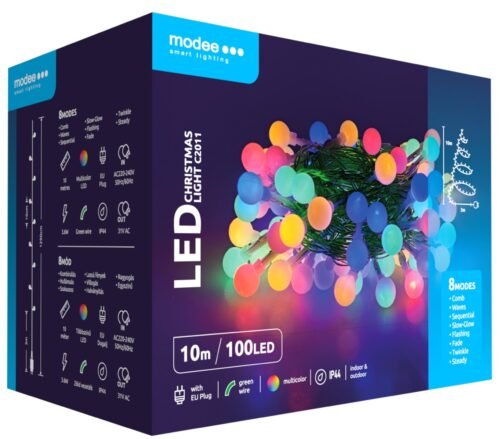 LED-valguskett Modee C2011 Bubble 100LED/10m
