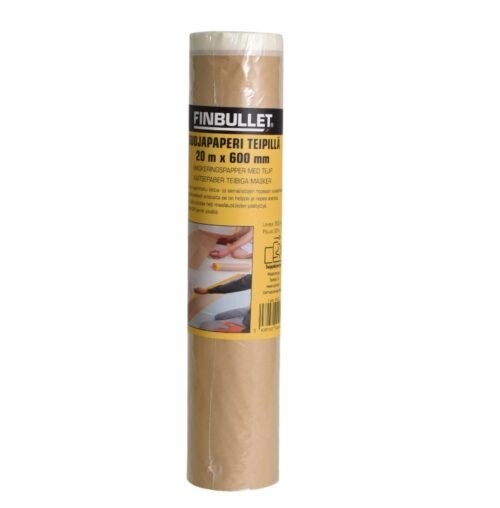 Maalripaber Finbullet teibiga 60cm x 20m | Käsitööriistad>Maalritarbed | Finbullet | Trollo.ee | Üle 10 000 toote