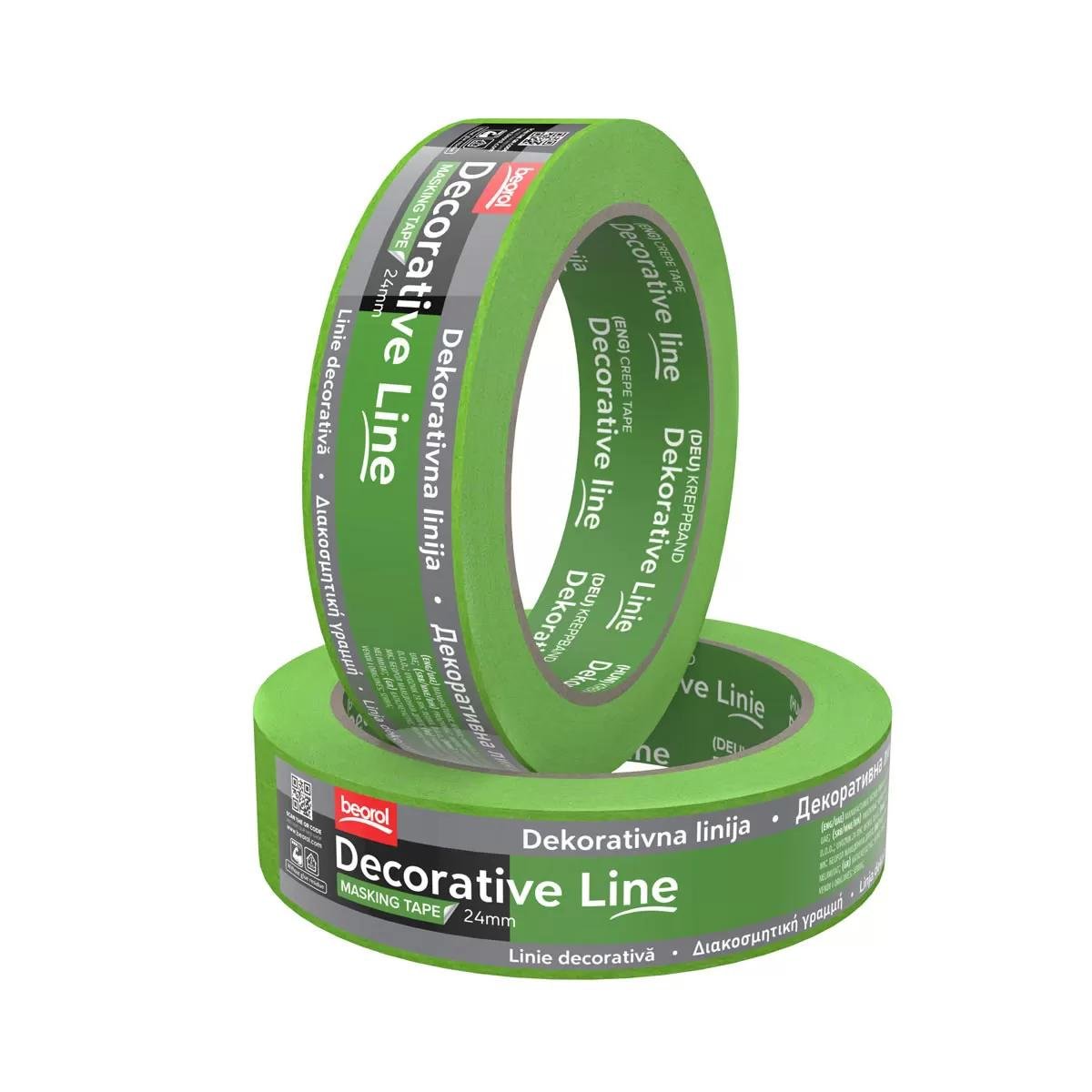 Maalriteip Beorol Deco Line 24mmx50m