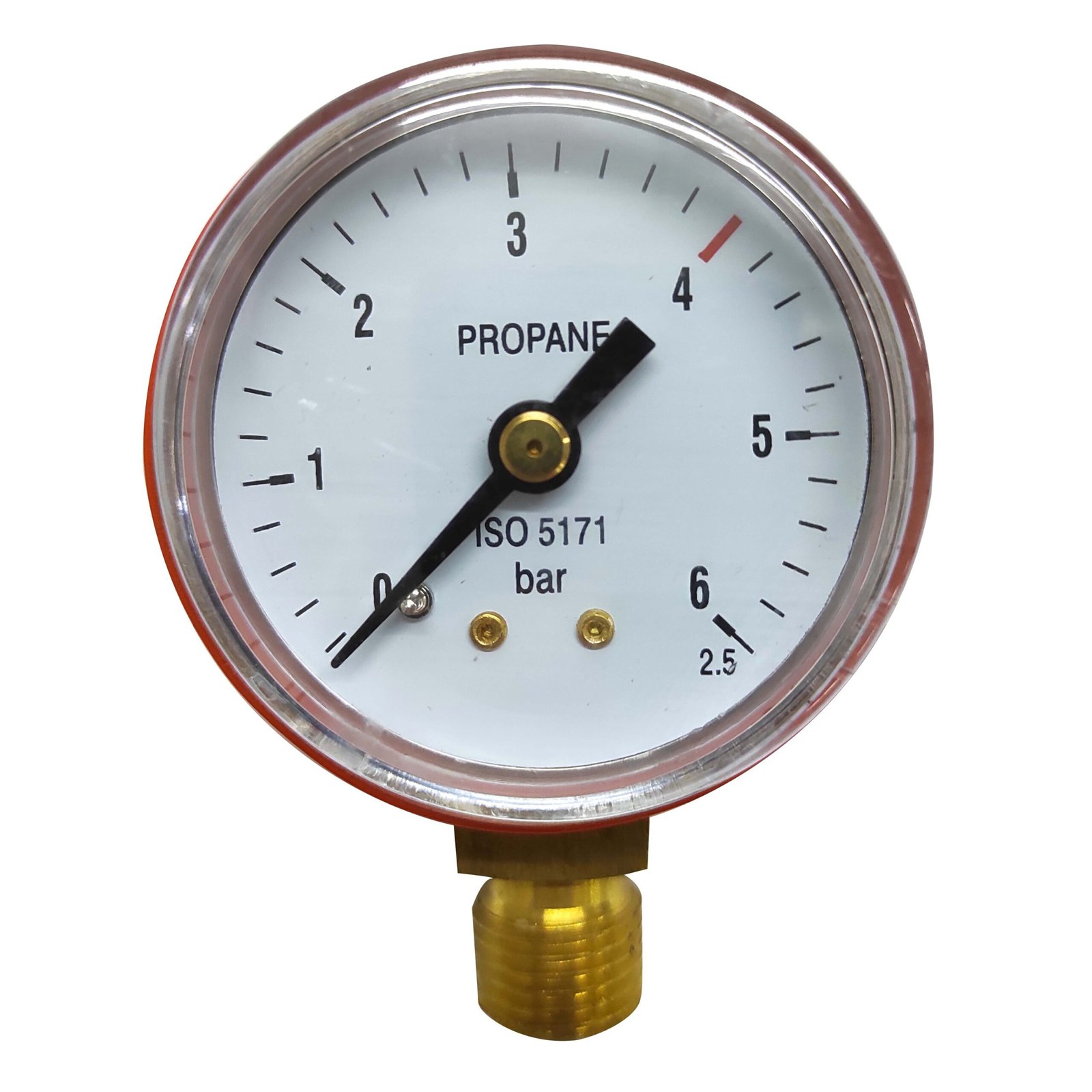 Manomeeter propaan 50mm 6 bar