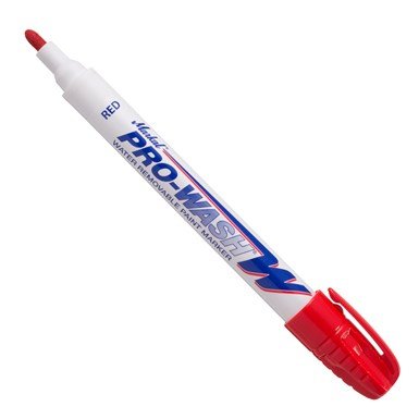 Marker Markal PRO WASH W punane, 3mm*