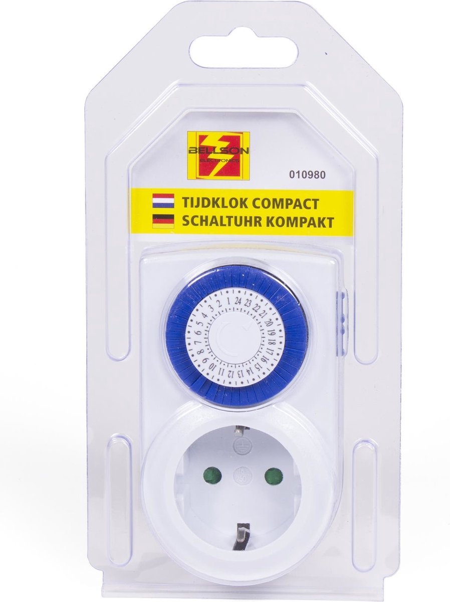 Mehaaniline programmkell/taimer 3500W; 16A; IP20 010980