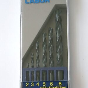 Metallipuuride komplekt (2/3/4/5/6/8mm) 6-osaline | Tarvikud>Puurid>Puuride komplektid | Labor | Trollo.ee | Üle 10 000 toote