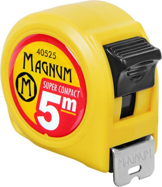 Mõõdulint MAGNUM SUPER COMPACT 5m x 25mm