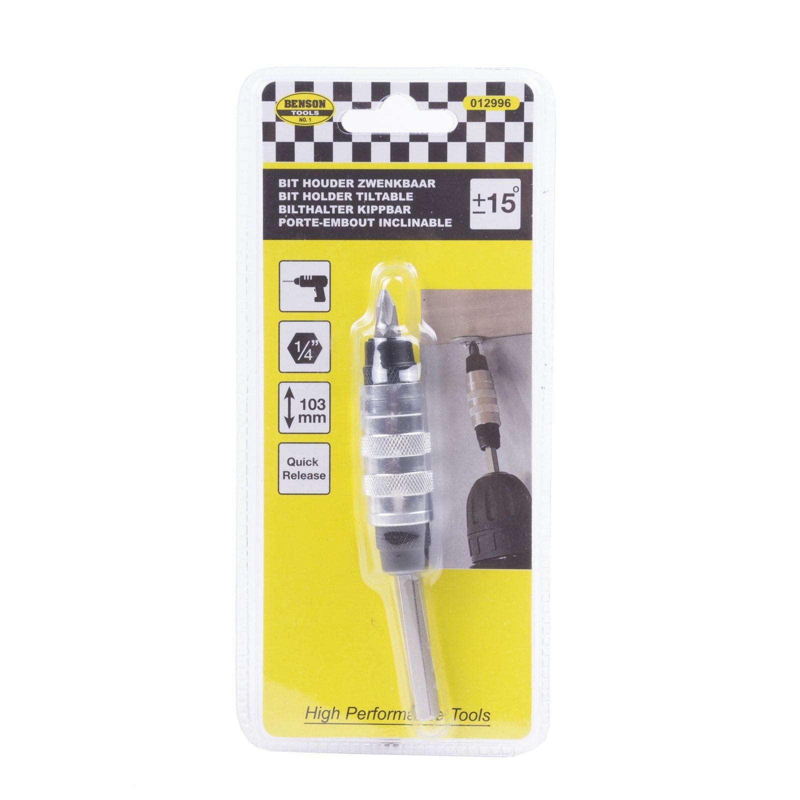 Nurgaadapter trellile 1/4" 15°