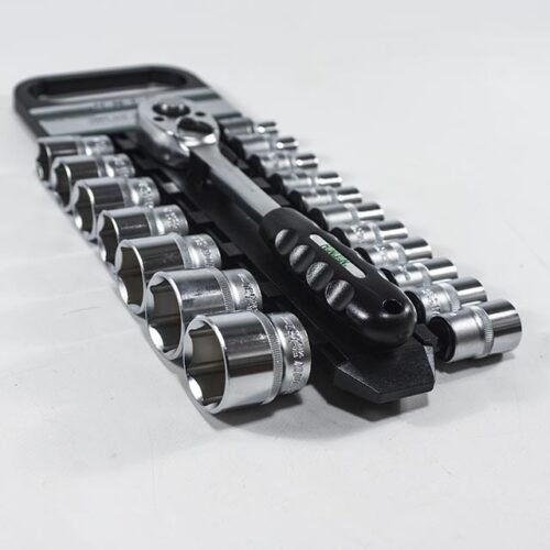Padrunvõtmete kmpl. 8-32mm + 1/2" knarre