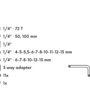 Padrunvõtmete komplekt FESTA 1/4" 36-osaline | Käsitööriistad>Padrunid>Padrunite komplektid | Festa | Trollo.ee | Üle 10 000 toote