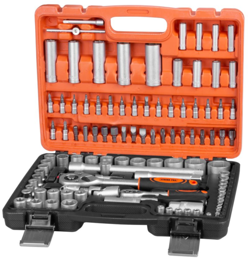 Padrunvõtmete komplekt S210 Strend Pro 1/4"+1/2"