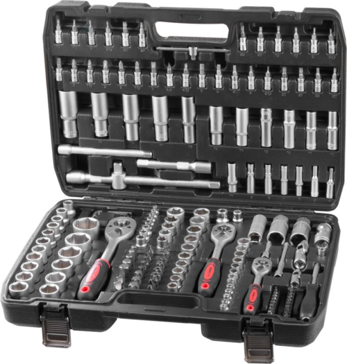 Padrunvõtmete komplekt Strend Pro 1/4"+1/2"+3/8"