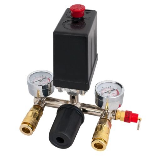 Reduktor/surveregulaator/2 x kiirühenduspesa/220V | Suruõhutööriistad>Pneumotarvikud | Airpress | Trollo.ee | Üle 10 000 toote