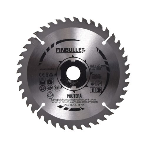 Saeketas 165/40T/20mm/1