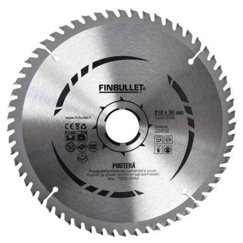 Saeketas 210/60T/30mm | Tarvikud>Saekettad | Finbullet | Trollo.ee | Üle 10 000 toote