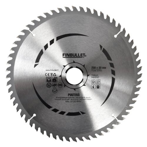 Saeketas 250/60T/30mm | Tarvikud>Saekettad | Finbullet | Trollo.ee | Üle 10 000 toote
