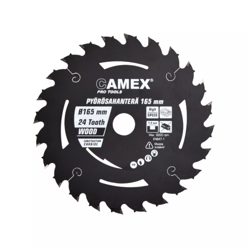 Saeketas CAMEX 165/24T/20mm/1