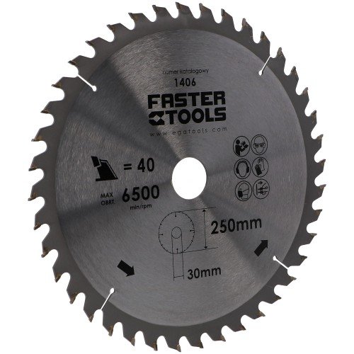 Saeketas FASTER TOOLS TCT 230/24T*30