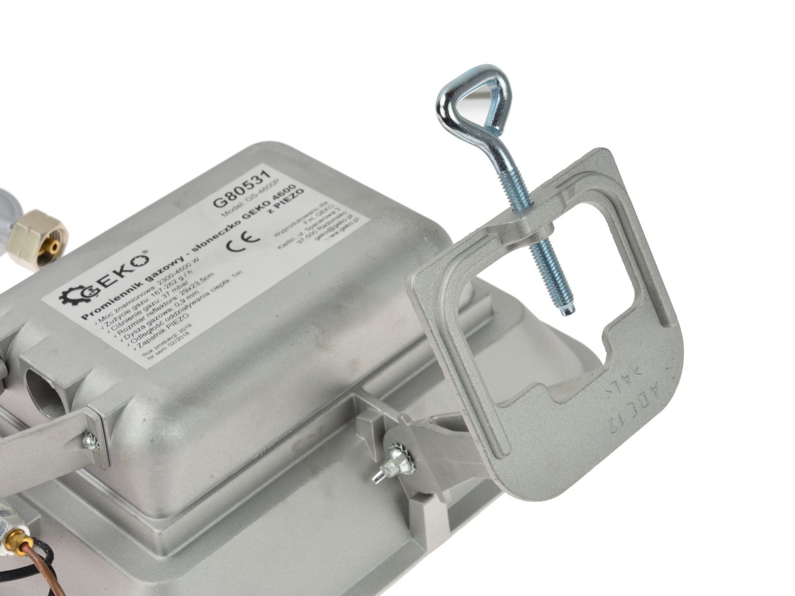 Soojuskiirgur GEKO gaasitoitega 2300 - 4600W, piezo