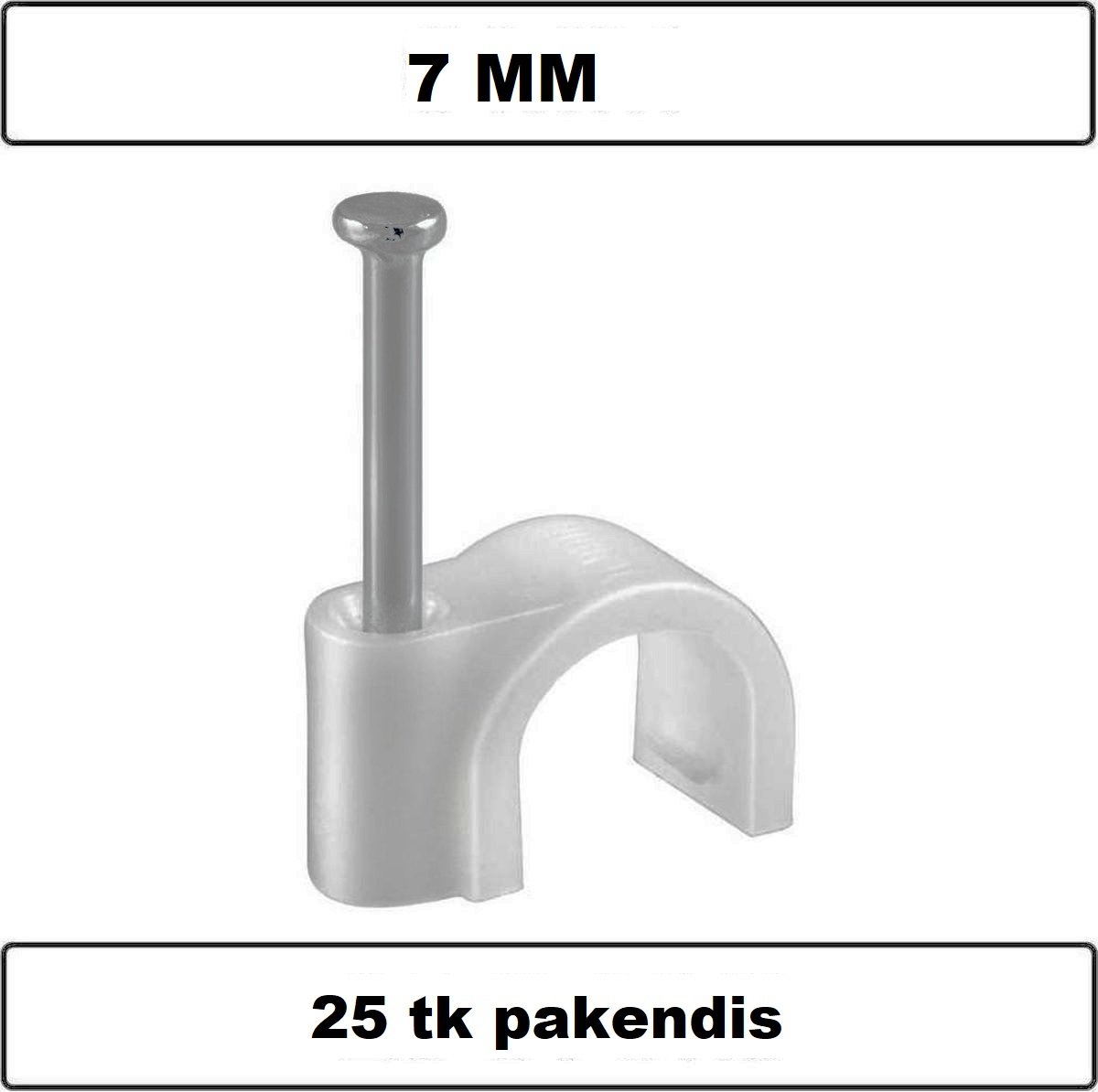 Spellid/naelklambrid BENSON 7mm, 25tk/pakendis