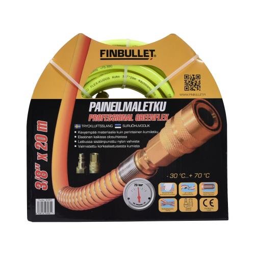 Suruõhuvoolik 3/8"x20m GREEN +70-30C