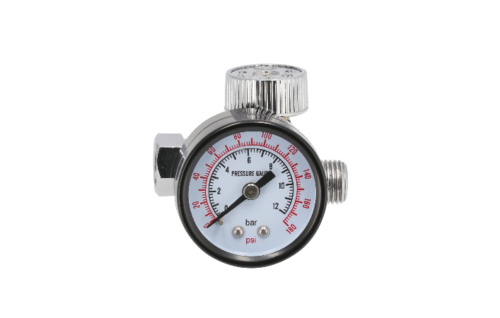 Surveregulaator manomeetriga 1/4"