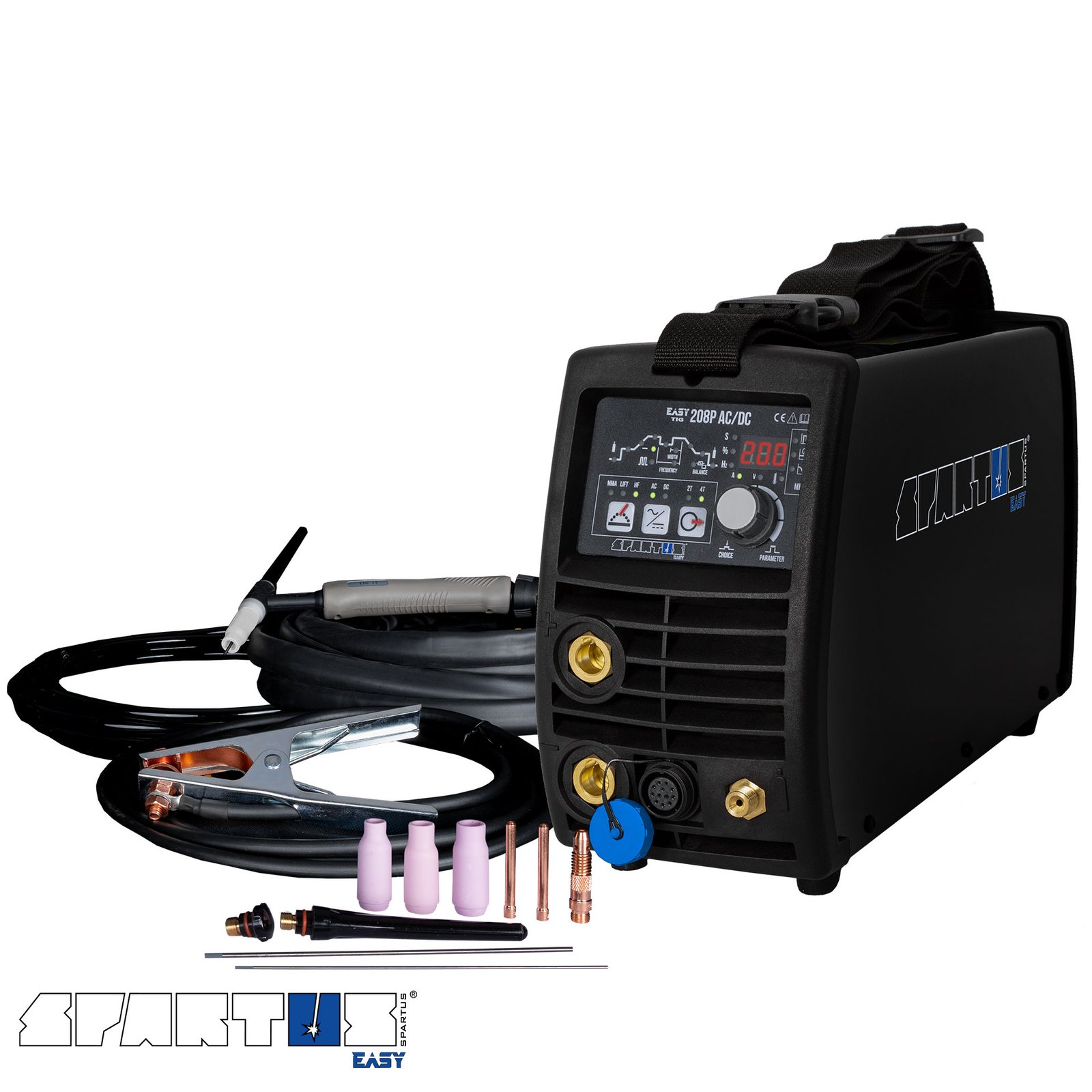 TIG keevitus Spartus EasyTIG 208P AC/DC Pulse