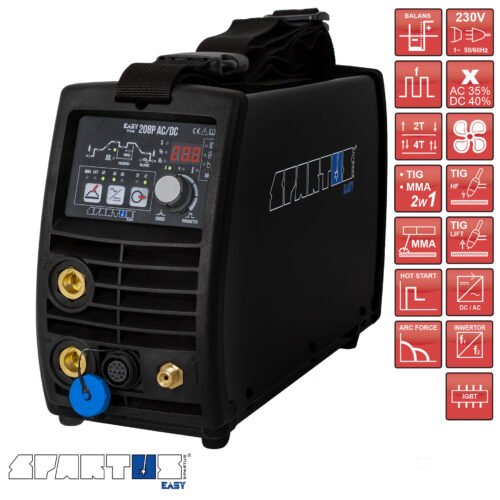 TIG keevitus Spartus EasyTIG 208P AC/DC Pulse | Keevitusseadmed | Spartus | Trollo.ee | Üle 10 000 toote