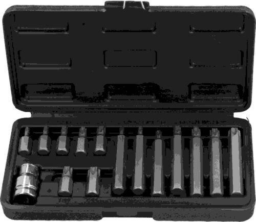 TORX kruviotsikute komplekt FASTER TOOLS 15 osa | Käsitööriistad>Torx -ja kuuskantvõtmed | FASTER TOOLS | Trollo.ee | Üle 10 000 toote