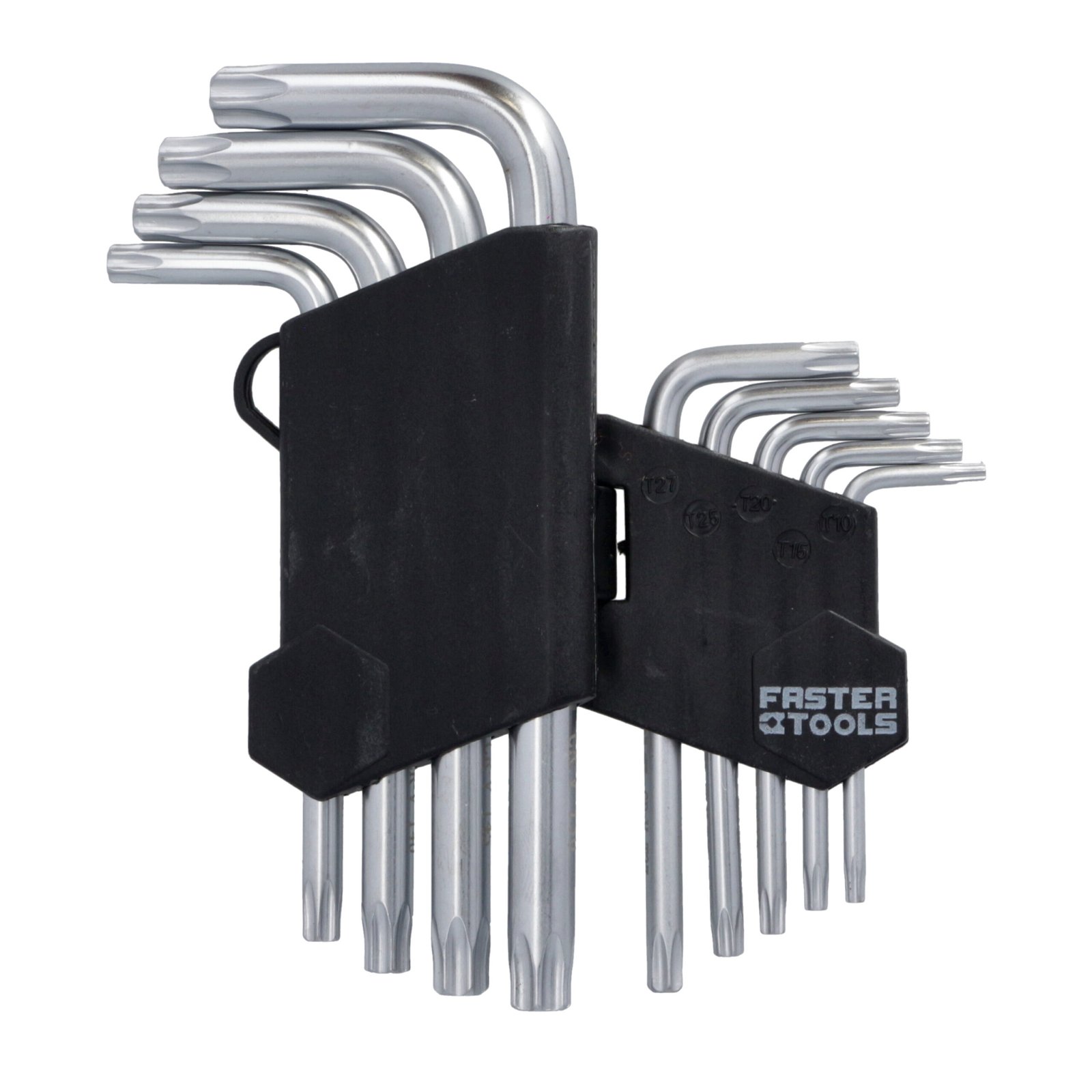 TORX-võtmete komplekt FASTER TOOLS T10-T50 9-osaline