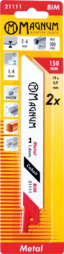 Tiigersaetera MAGNUM BIM 1,4/150mm 2tk/pakendis, õhukesele metallile