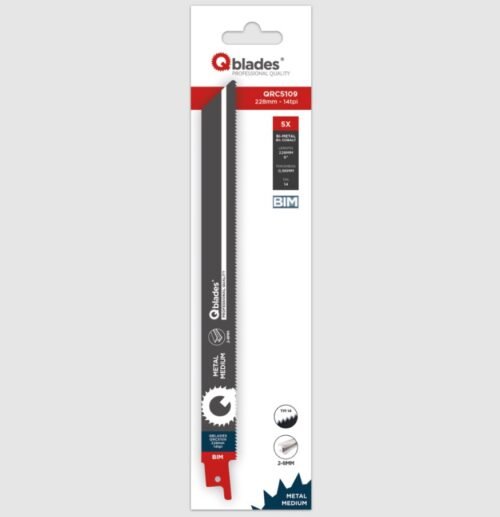 Tiigersaetera Qblades BIM 8%COB 14/228mm 5tk/pakendis