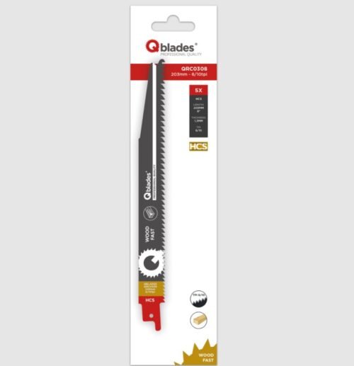 Tiigersaetera Qblades HCS 8%COB 6/203mm 5tk/pakendis puidule | Tarvikud>Tikksae terad | Qblades | Trollo.ee | Üle 10 000 toote