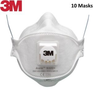 Tolmurespiraator klapiga 3M Aura 9322+ FFP2 | Kaitsevahendid>Hingamiskaitsed | 3M | Trollo.ee | Üle 10 000 toote