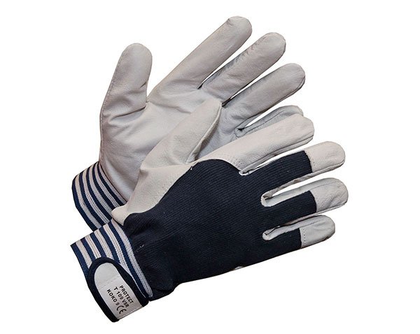 Töökindad T109VSR kitsenahast, takjakinnitusega, nr 11