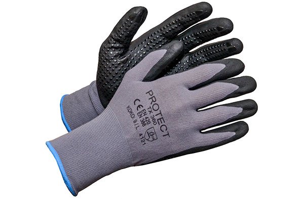 Töökindad TX360PRO sünteetiline, mikrotäppidega, nr 9