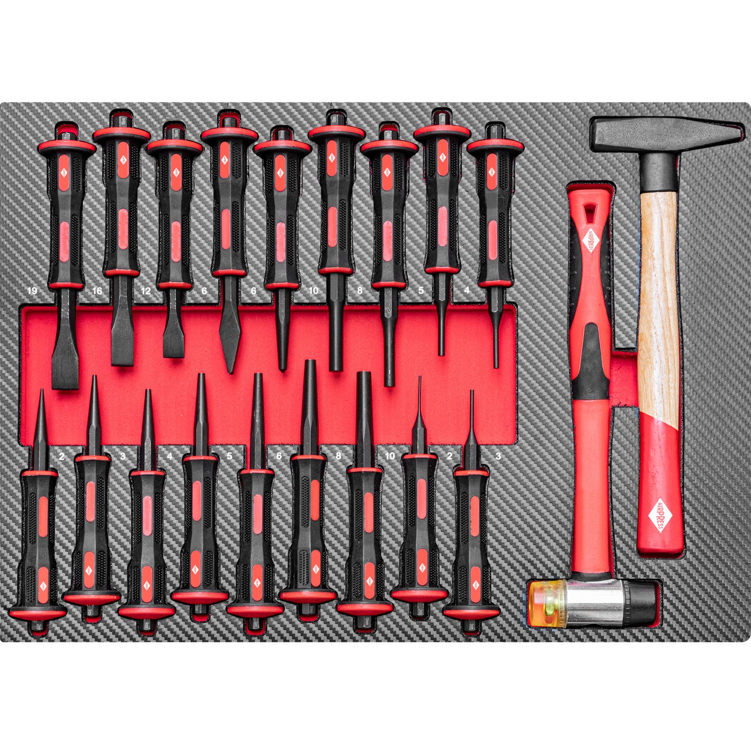 Tööriistakäru 360 tööriista 12 sahtliga