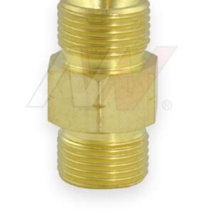 Üleminek/adapter 3/8" vk vasakkeere 3/8" vk vasakkeere propaani vooliku jätkamiseks | Tarvikud>Gaasid ja põletid | Spartus | Trollo.ee | Üle 10 000 toote