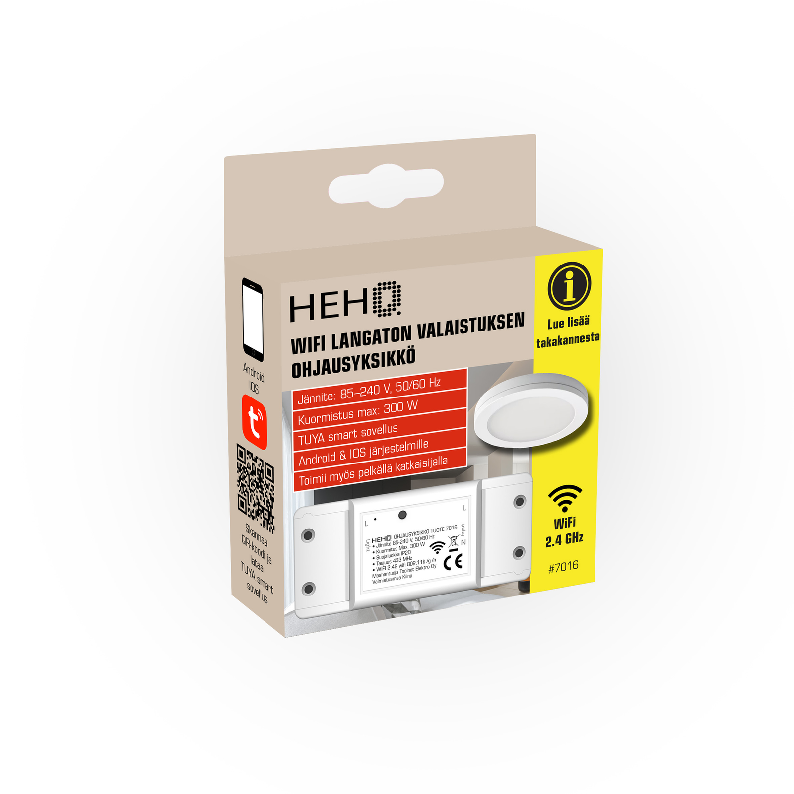 Valgusti juhtseade KINETIC WIFI,58-240V