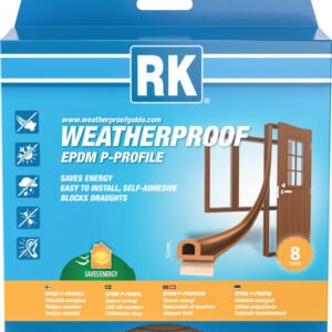 Akna- ja uksetihend RK EPDM MEDIUM P-profiil pruun 25m | Kodukaubad | RK | Trollo.ee | Üle 10 000 toote
