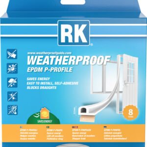 Akna- ja uksetihend RK EPDM MEDIUM P-profiil valge 25m | Kodukaubad | RK | Trollo.ee | Üle 10 000 toote