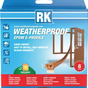 Akna- ja uksetihend RK EPDM SMALL E-profiil pruun 6m | Kodukaubad | RK | Trollo.ee | Üle 10 000 toote