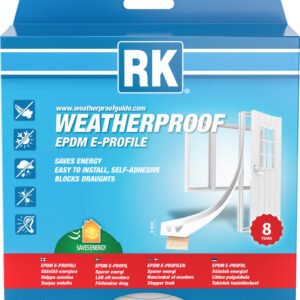 Akna- ja uksetihend RK EPDM SMALL E-profiil valge 25m | Kodukaubad | RK | Trollo.ee | Üle 10 000 toote